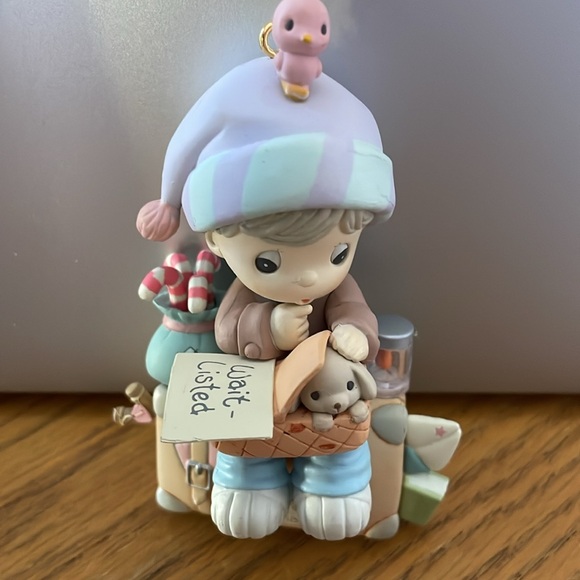 Precious Moments Christmas ornament I'll be Home for Christmas - NEW - Picture 2 of 4